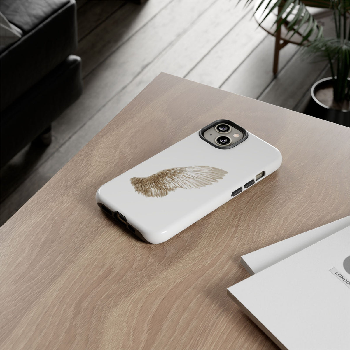GOLD ANGEL WING CASE