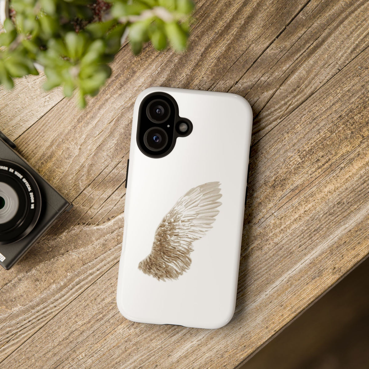 GOLD ANGEL WING CASE