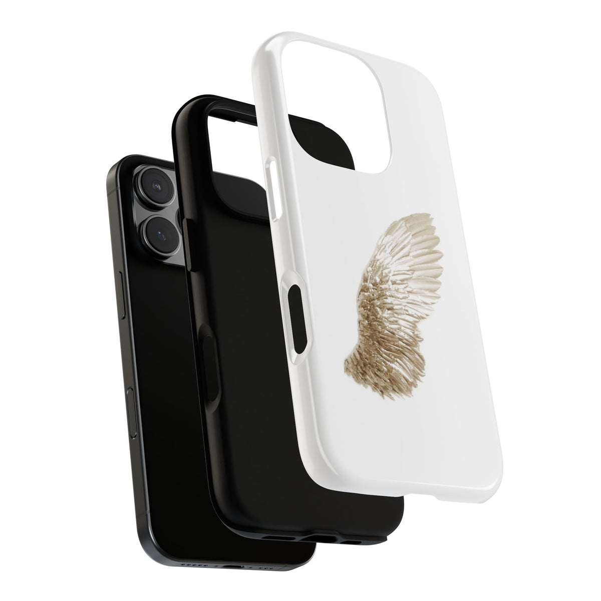 GOLD ANGEL WING CASE