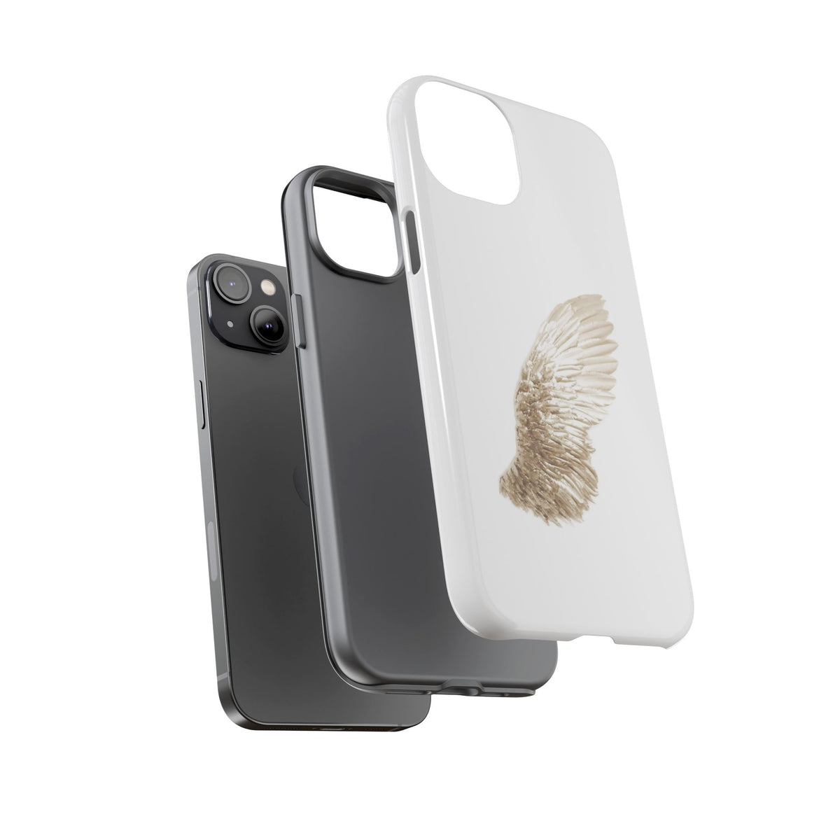 GOLD ANGEL WING CASE