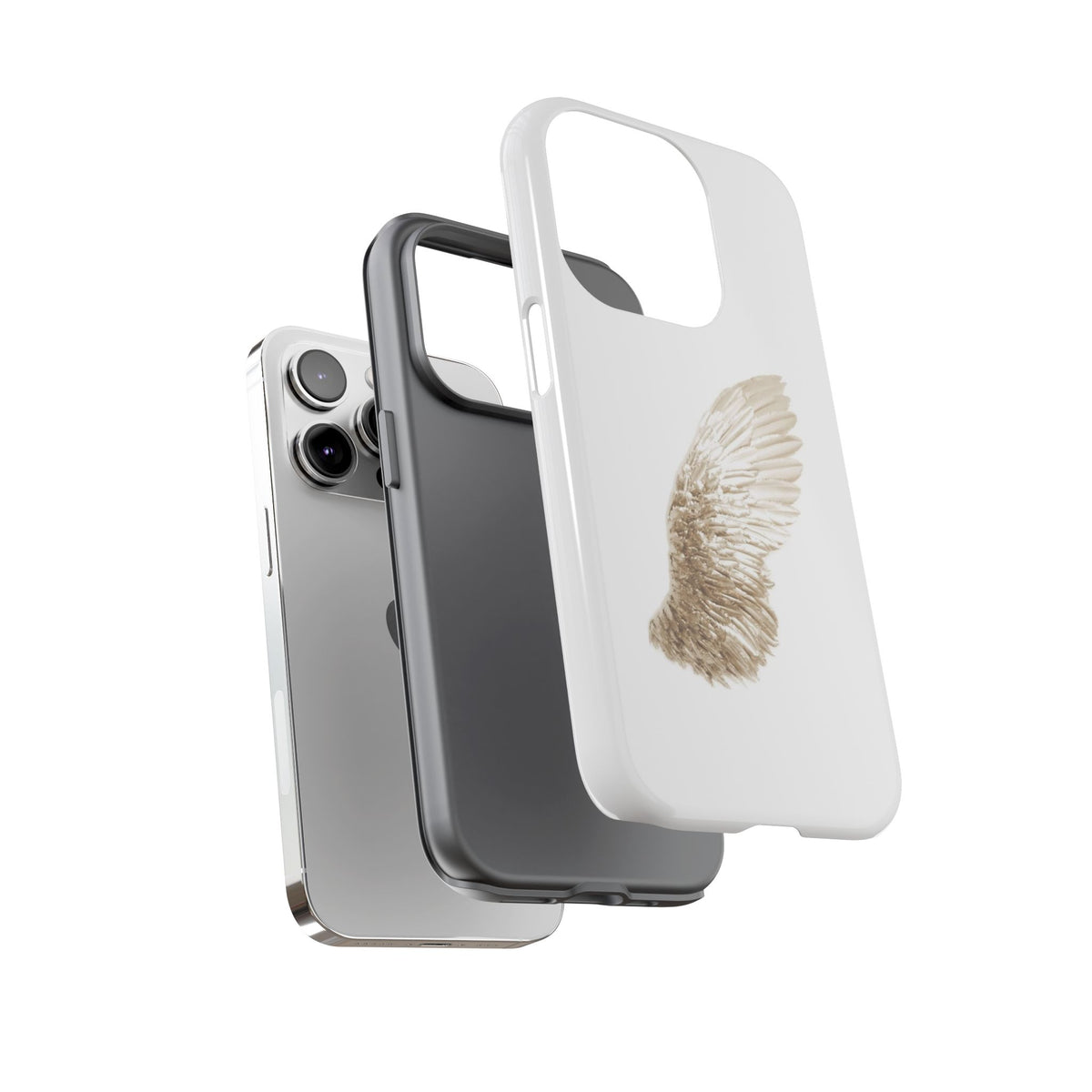 GOLD ANGEL WING CASE