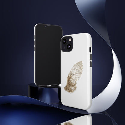 GOLD ANGEL WING CASE