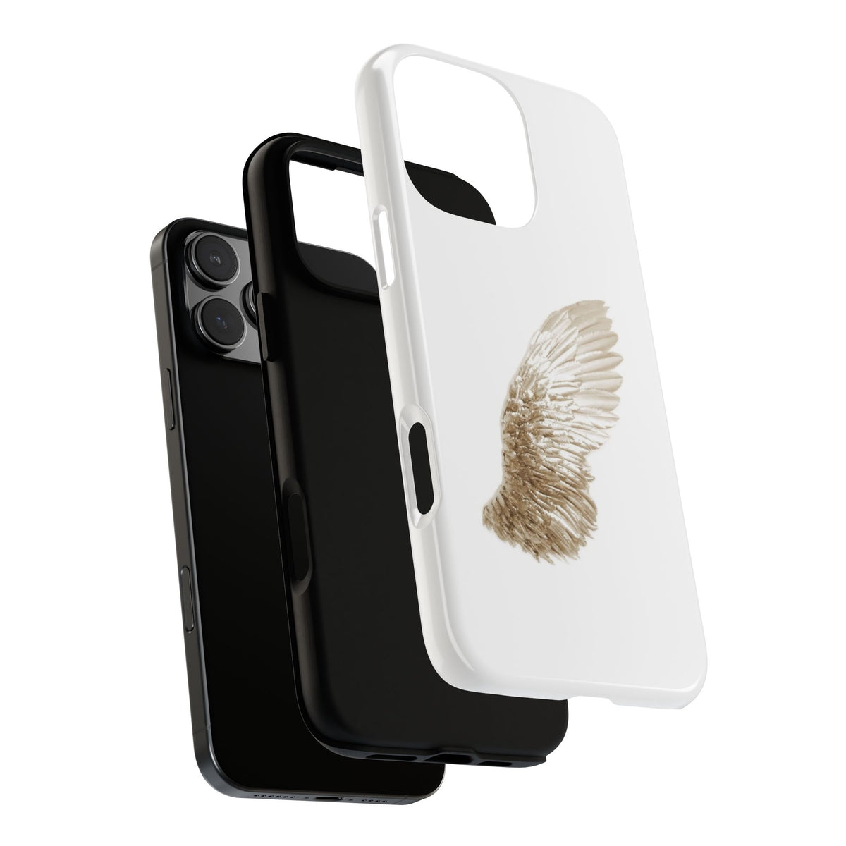 GOLD ANGEL WING CASE