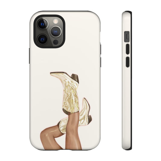 GOLD BOOTS CASE