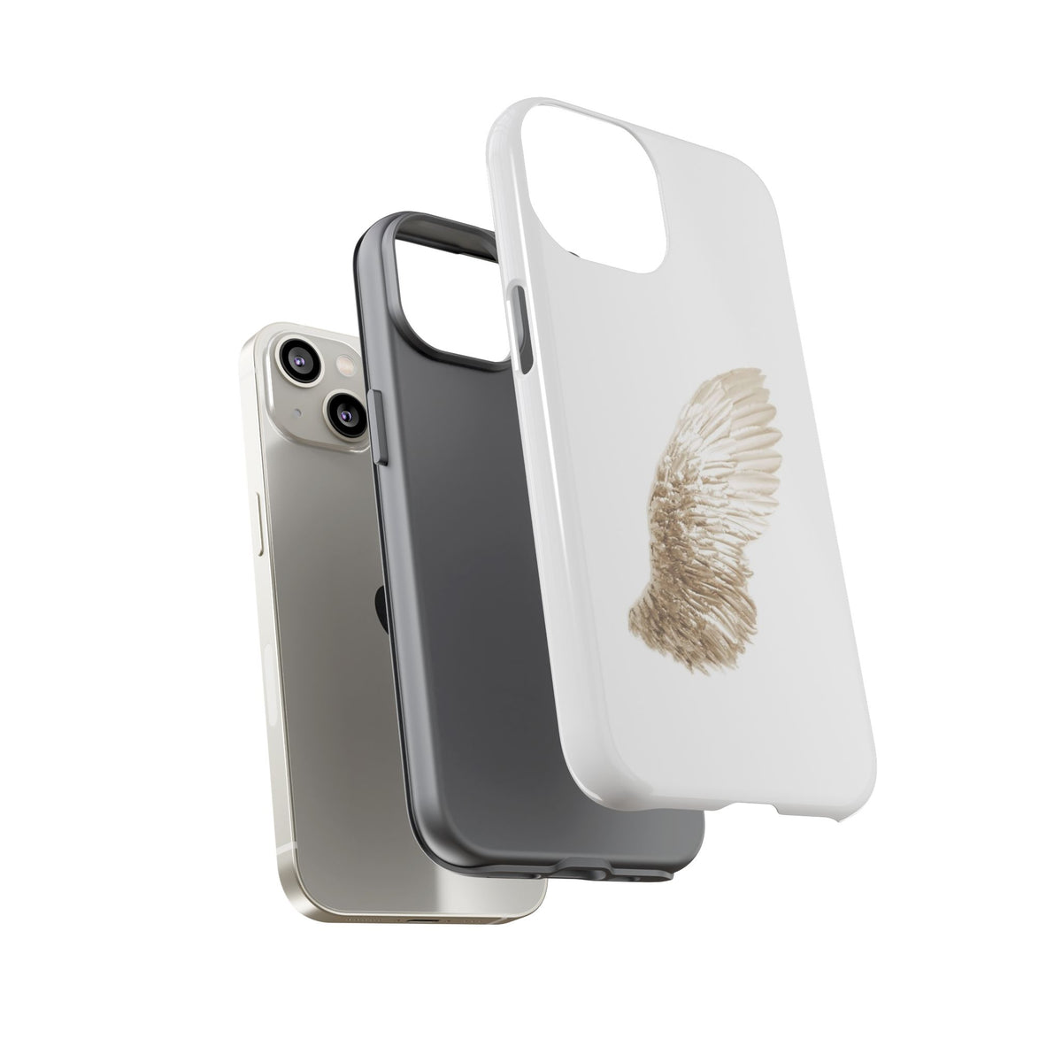 GOLD ANGEL WING CASE