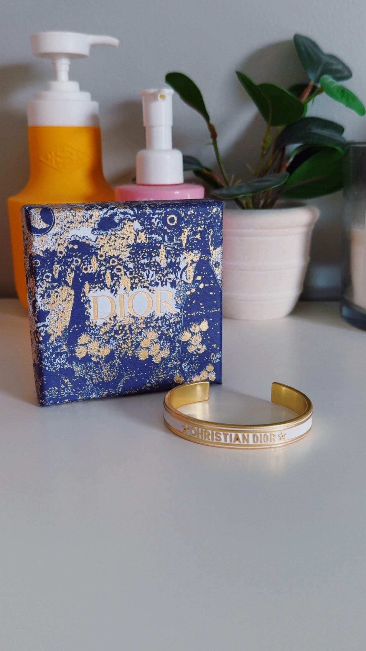 Addison White Bangle